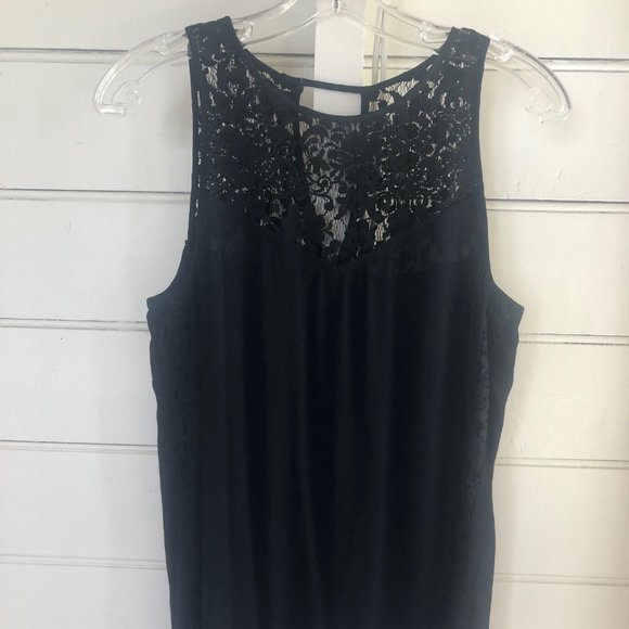 Rebecca Taylor Silk/Lace Sleeveless Tunic - Picture 4 of 7